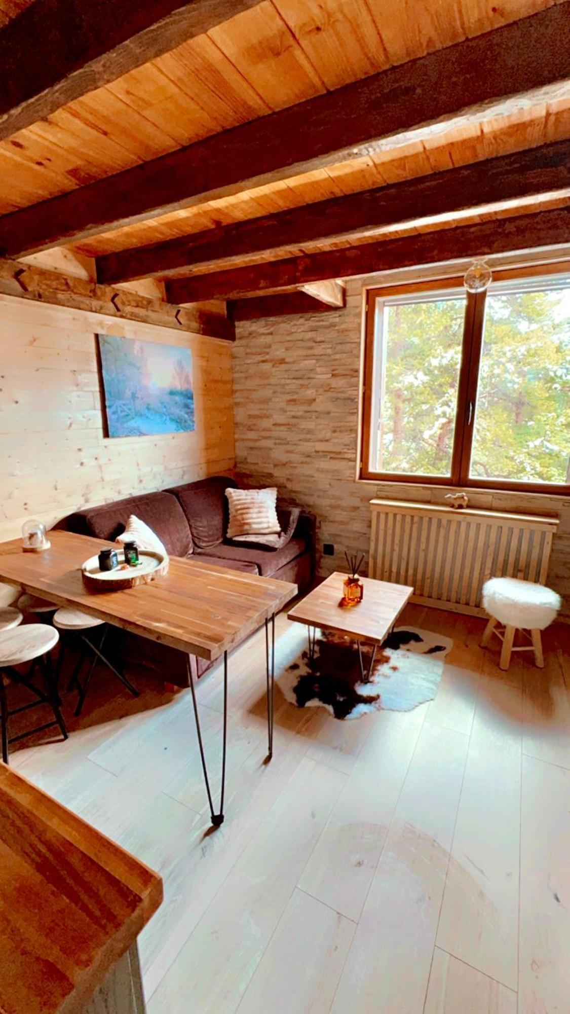 Ferienwohnung Petit Ours Blanc Greolieres Exterior foto
